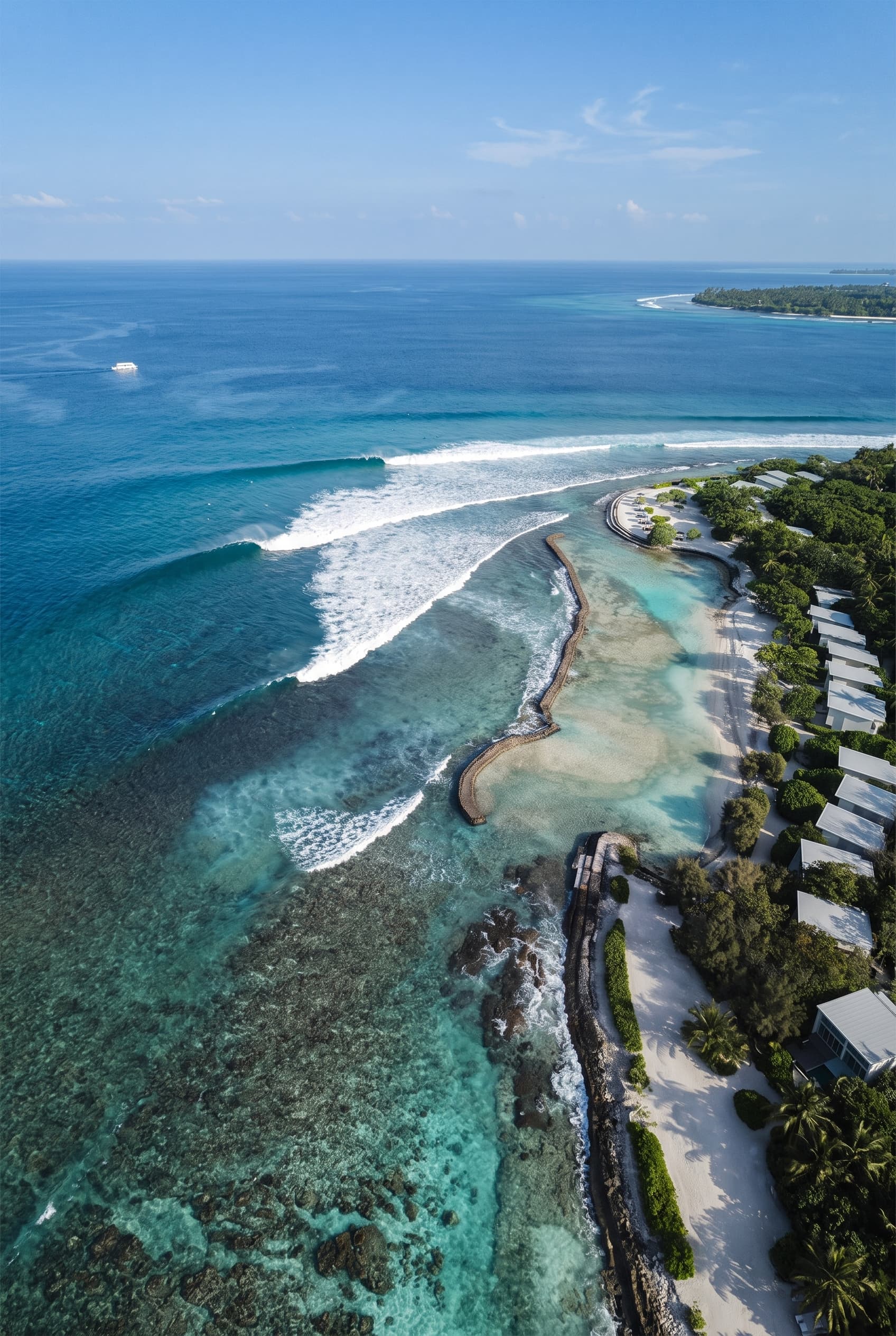 Mushrooms surf break in Muli